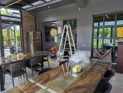 松禾通信有限公司 - 宜蘭芭芭拉民宿二館監控.網路施工