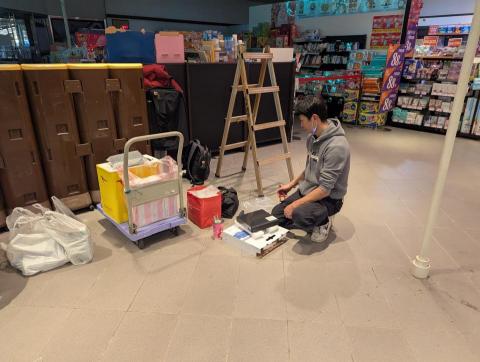 松禾通信有限公司 - 高雄人生四格門市.監控施工