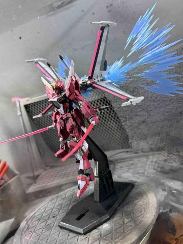 高先生 - HG無限二式 全機刻線 改件 陰影噴塗 無縫