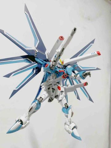 高先生 - HG飛昇自由  全機改件 噴塗 無縫