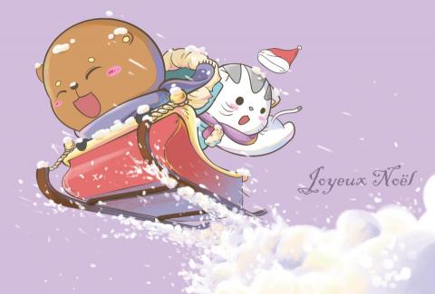 劉汶杰 - 情侶聖誕紀念卡片