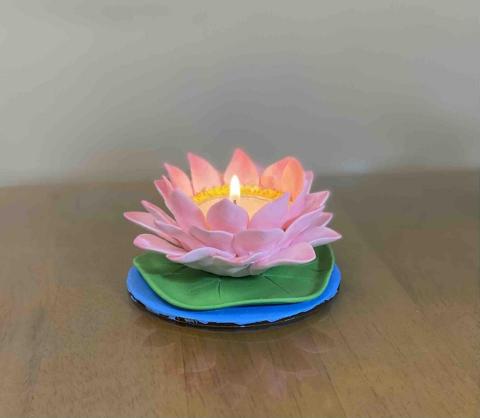 陳蕙姬 - 蓮花+香氛蠟燭