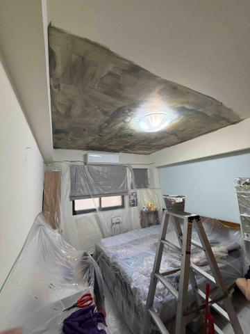 少年欸工程行 - 室內天花板漏水+壁癌處理施作過程