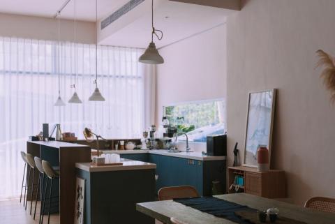 逸墅室內裝修工程 - 民宿吧台