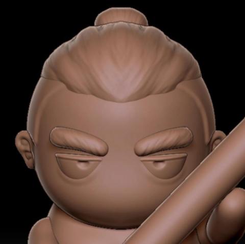 提供輕黏土公仔服務的專家劉禎煜