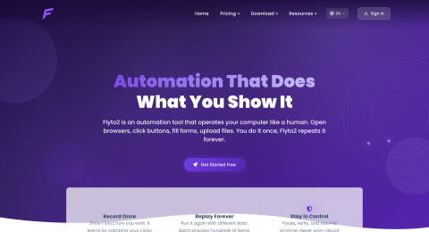 徐嘉輝 - Flyto2 是一套以 YAML 工作流 為核心的流程自動化平台，用「可讀、可版本控管、可部署」的方式，把日常重複操作（Web 後台、檔案處理、資料整理、報表通知、API 串接）做成可重複執行的流程。

技術特點

YAML-first 工作流：流程像程式碼一樣可讀、可審核、可回滾（Git-friendly）。

模組化執行引擎：把能力拆成「原子模組」（Browser / HTTP / File 