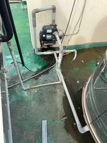 合信水電 - 水塔舊管路及加壓馬達更新前