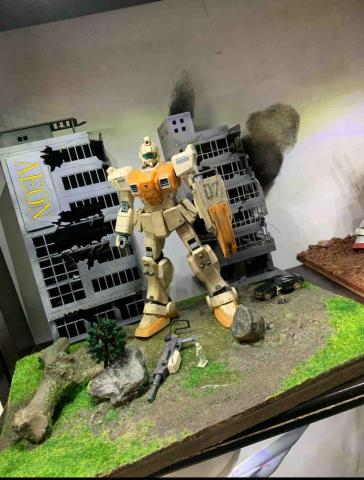 高先生 - 戰場場景製作 吉姆舊化塗裝