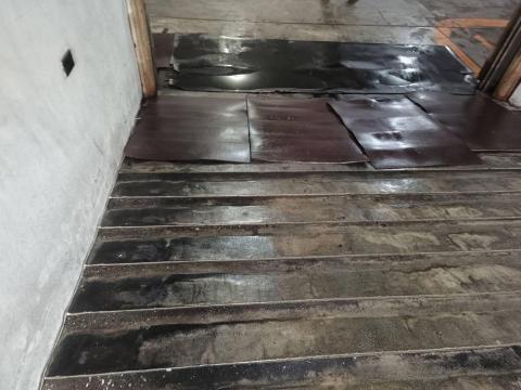 Ms.黃清潔工作室 - 社區地下停車場車道清潔洗完後成果照片