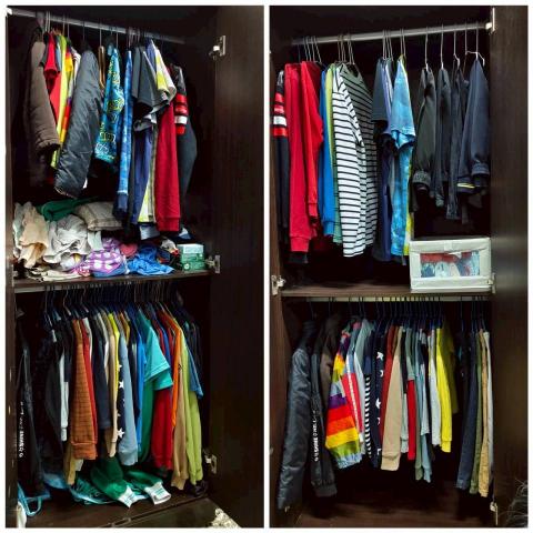 小芳整理工作室 - 衣櫃整理