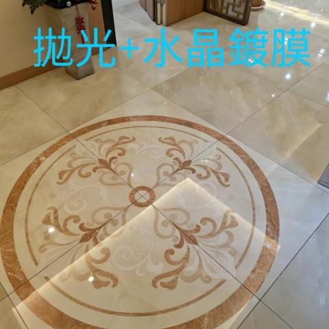 亮潔企業社 - 大理石紋拋光石英磚水晶鍍膜