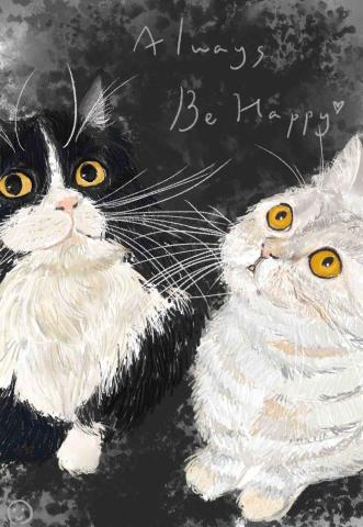 221 - 寵物似顏繪