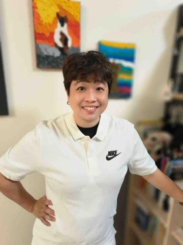 提供南崁運動中心服務的專家Freda Yang