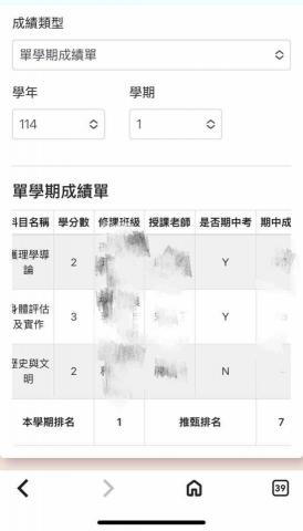 郭姵均 - 大學學校考試 排名 與推甄排名 都考的很棒 很厲害? 