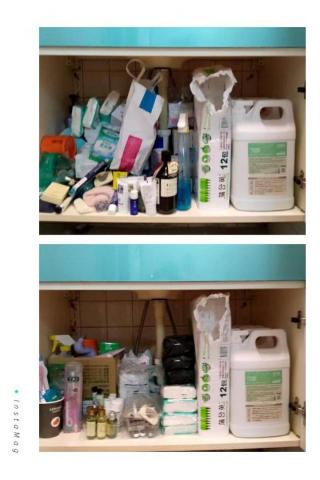 小芳整理工作室 - 洗手台下方