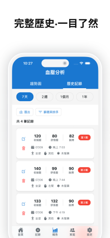 phil - 血壓管家 App - 支援 iPhone 與 iPad，已上架 App Store