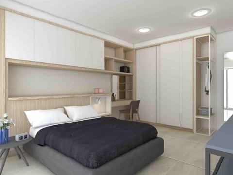 里維室內設計 - 3D模擬圖-臥房設計