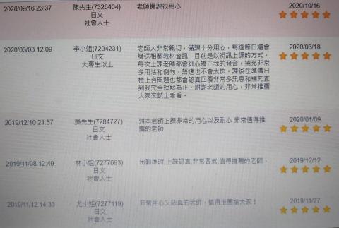 舛本先生 - 評価④