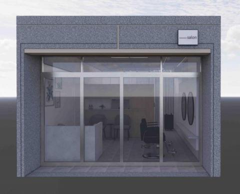 里維室內設計 - 3D模擬圖-美業/局部外觀設計&室內改造