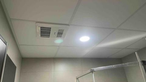 江建達 - 安裝暖風機