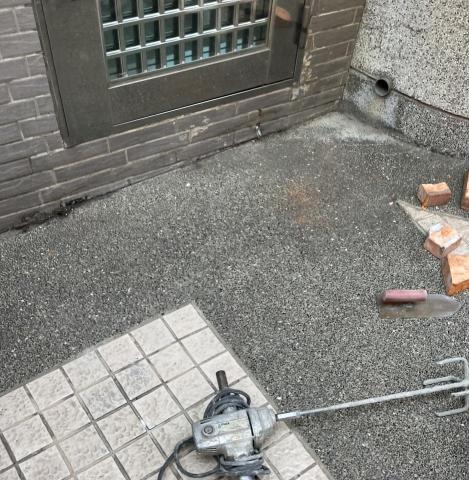 李宗翰 - 新增抿石子台階