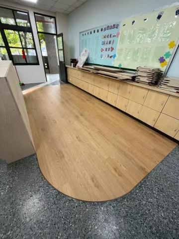 洺崴有限公司 - 嘉義市北園國中/資源室/SPC石晶地板