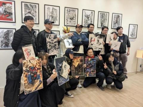 Zoe 成人英文會話/中英翻譯/口譯服務 - Jimbo Salgado 個展口譯@淘動漫2026/02/08