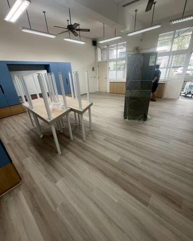 洺崴有限公司 - 嘉義市北興國中/資源室/SPC石晶地板