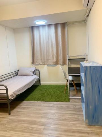 立定工程 - 臥室壁癌清除，乳膠漆(百合白)簡易布置