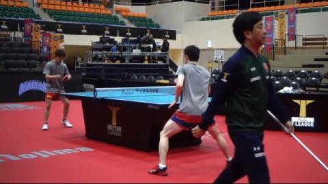 中國乒乓旅遊比賽訓練