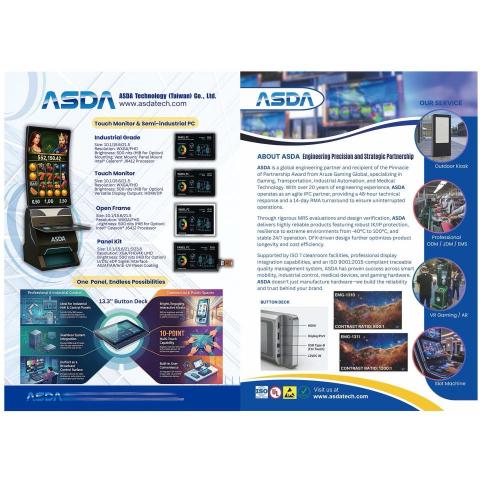 Winnie - 廣告DM設計(中英文DM) - 公司廣告DM設計 (圖為2頁A4)