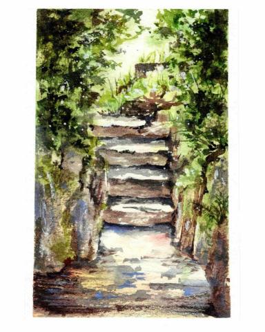 亮藝術工作室/Liang art studio - 水彩示範