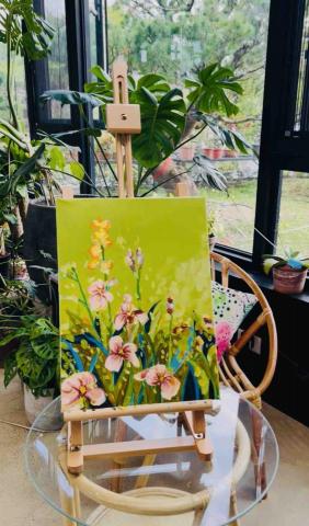 花花老師 - 溫室寫生