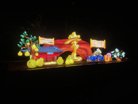 大崙水電工 - 燈會花燈配電工程