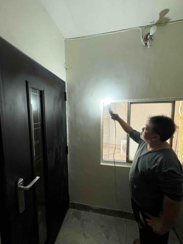 油漆職人阿國 - 板橋區360平台劉小姐業主家壁癌處處理施工完成照