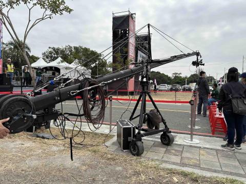 新點子錄影 - 新點子創意有限公司 - 選舉造勢活動 EFP拍攝 新點子搖臂拍攝