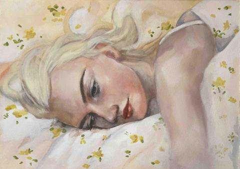 黃卉榆 - 水彩人像