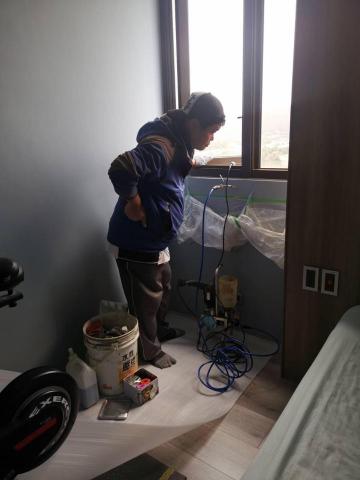 嵐玥工程 - 牆面高壓灌注施工