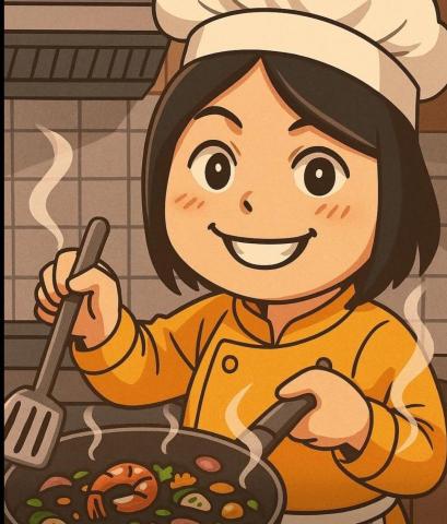 提供煮飯服務的專家Ling Huang