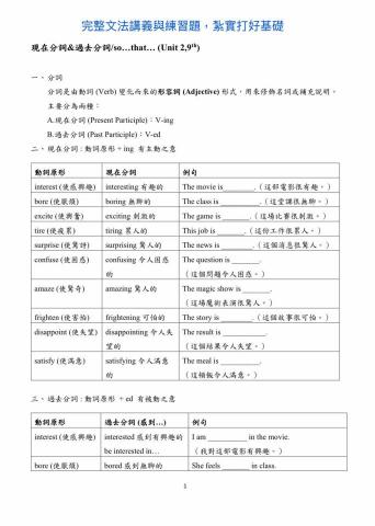 Chen - 完整文法講義與練習題，紮實打好基礎