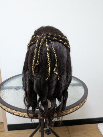 雯雯彩粧師 - 法式捲編髮造型2