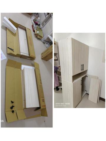 張博圓 - 鞋櫃組裝