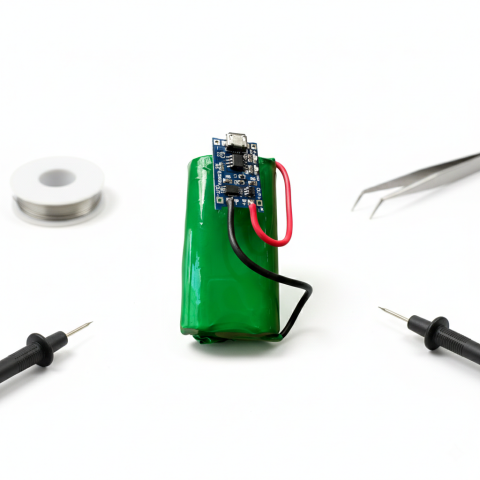 家電日子維修所 3c 電器 鋰電池 線材製作 - 鋰電池焊接維修