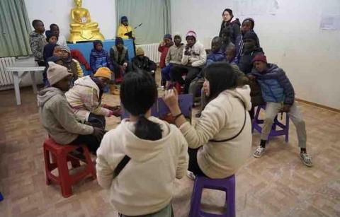 顏苡恬 - 非洲教學期間的床邊故事