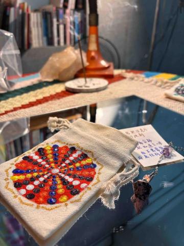 黃詠翎 - 靈擺教學製作/手繪飾品袋