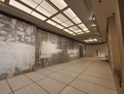 謝景安 - 展場批土