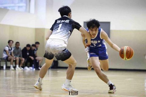 楊翔賀 - 除了學業以外，也是籃球校隊的成員