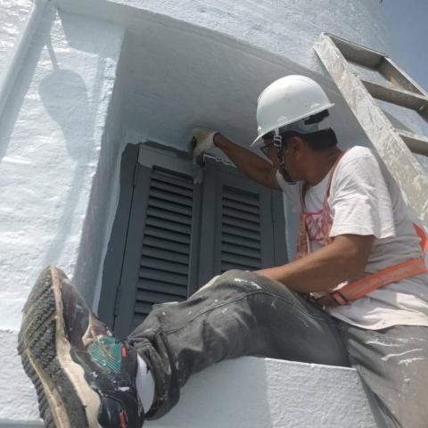 提供批土服務的專家馬師傅