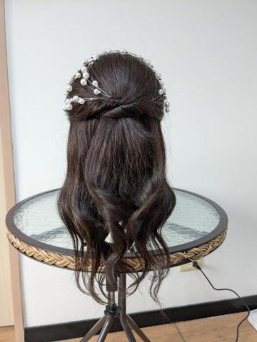 雯雯彩粧師 - 華麗優雅捲髮造型3