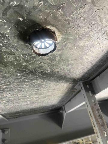 蔡奇均 - 鋼構廠房水管孔漏水